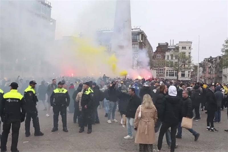 The violent Maccabi Tel Aviv fans have caused havoc around the world
