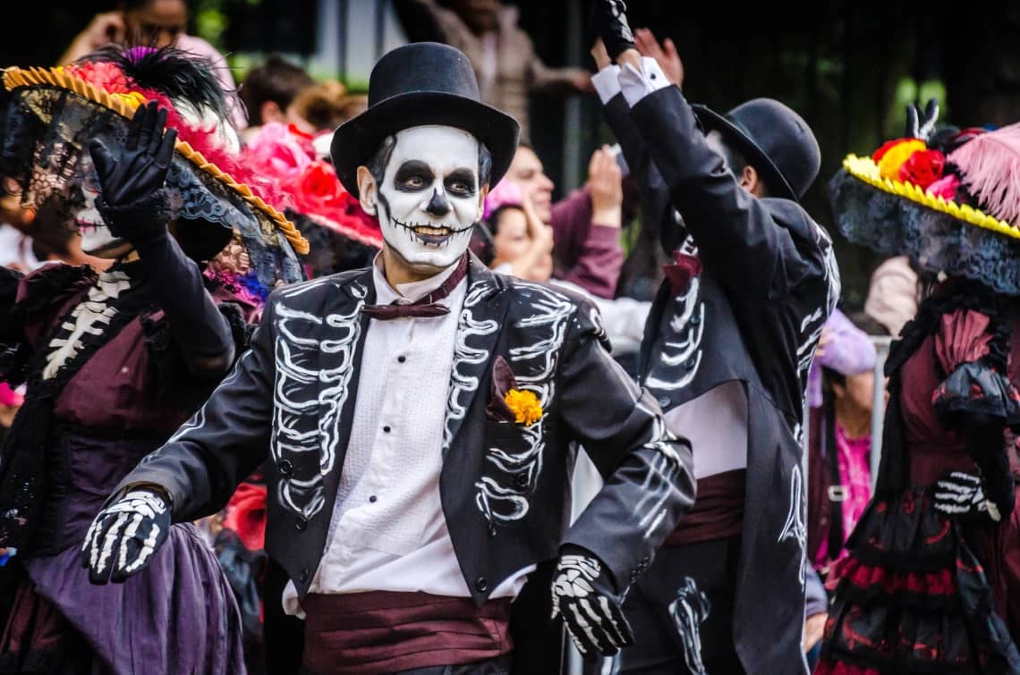 Dia de los Muertos - Mexico celebrates Day of the Dead festival