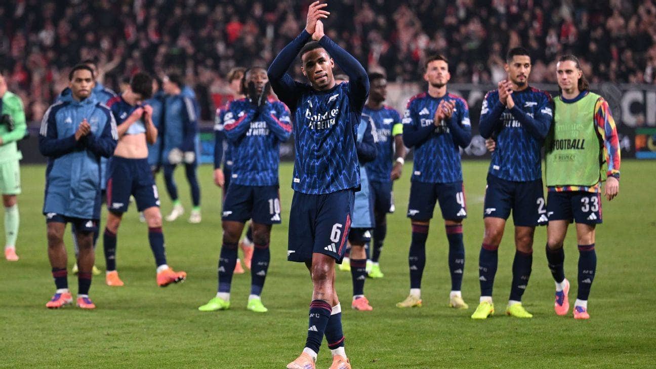 Ranking the Champions League field: Arsenal's title to lose