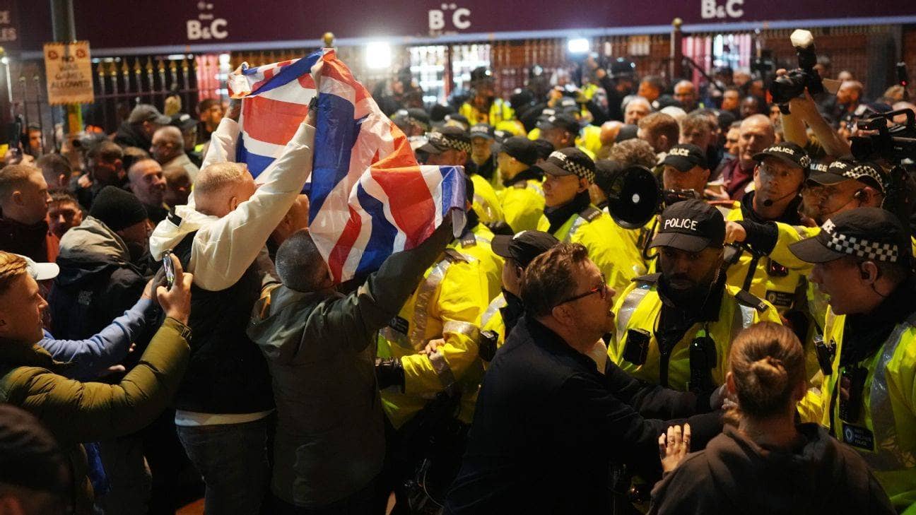 Six arrested ahead of Aston Villa vs Maccabi Tel-Aviv