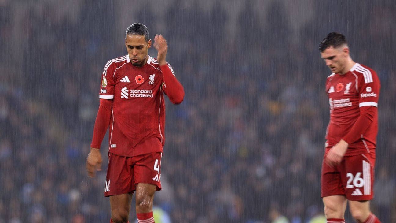 Liverpool's Slot: 'Obvious and clear' VAR wrong on Van Dijk