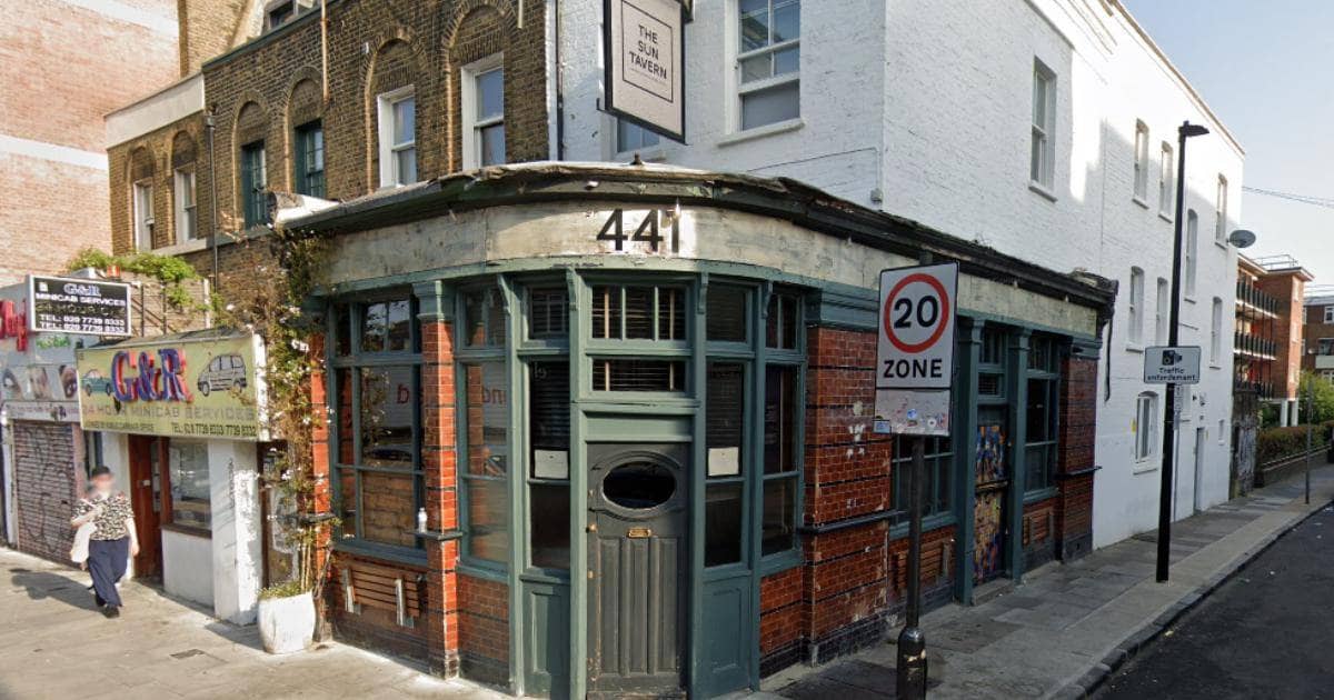 The Sun Tavern in Bethnal Green