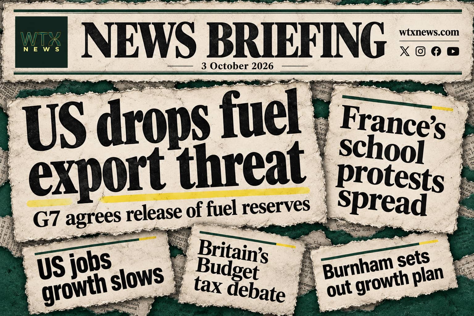 G7 Leaders Announce Release of 100 Million Barrels of Oil After Crisis