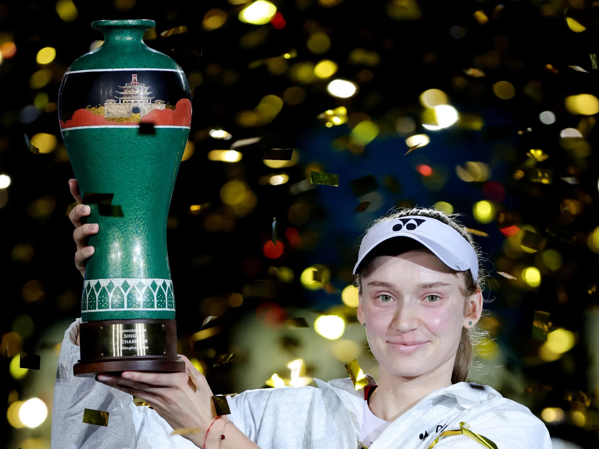 Elena Rybakina wins Ningbo Open, secures first trophy as world number one