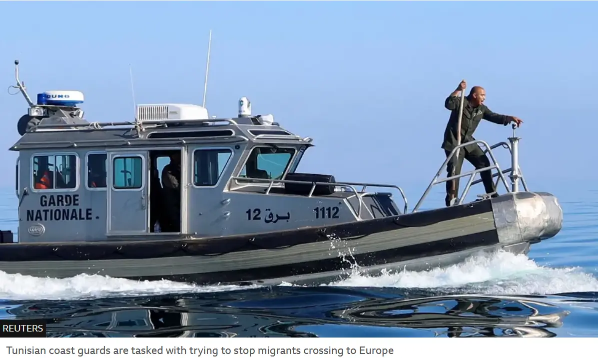 Boat sinks off Tunisia with more than 40 Sudanese on board