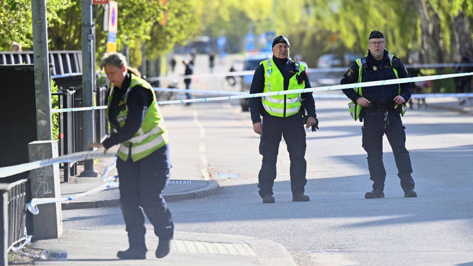 Sixteen-year-old detained after three people killed in Sweden shooting