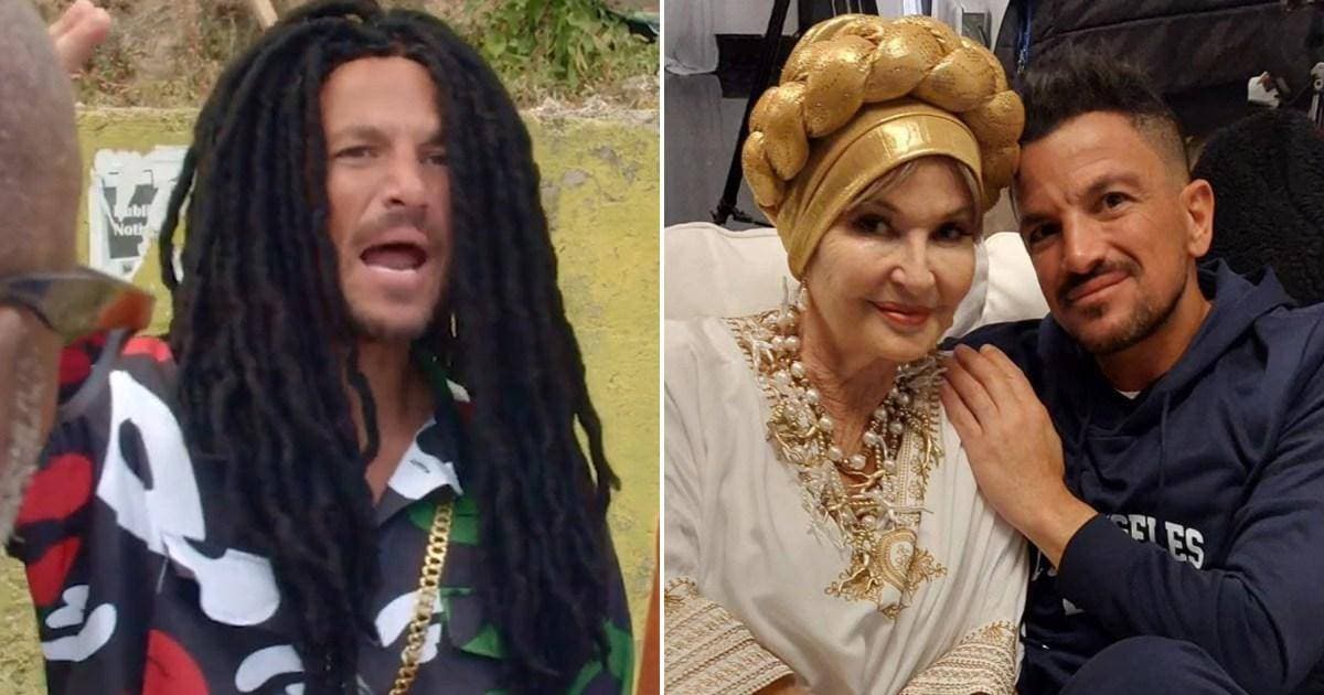 Peter Andre poses with acting legend after bagging major TV drama role