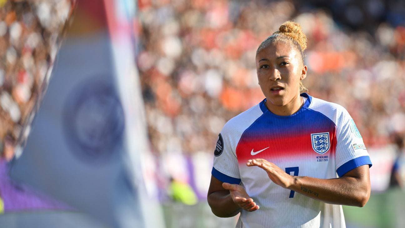 Lauren James ‘the best’ at Euro 2025 for magic moments – Lucy Bronze