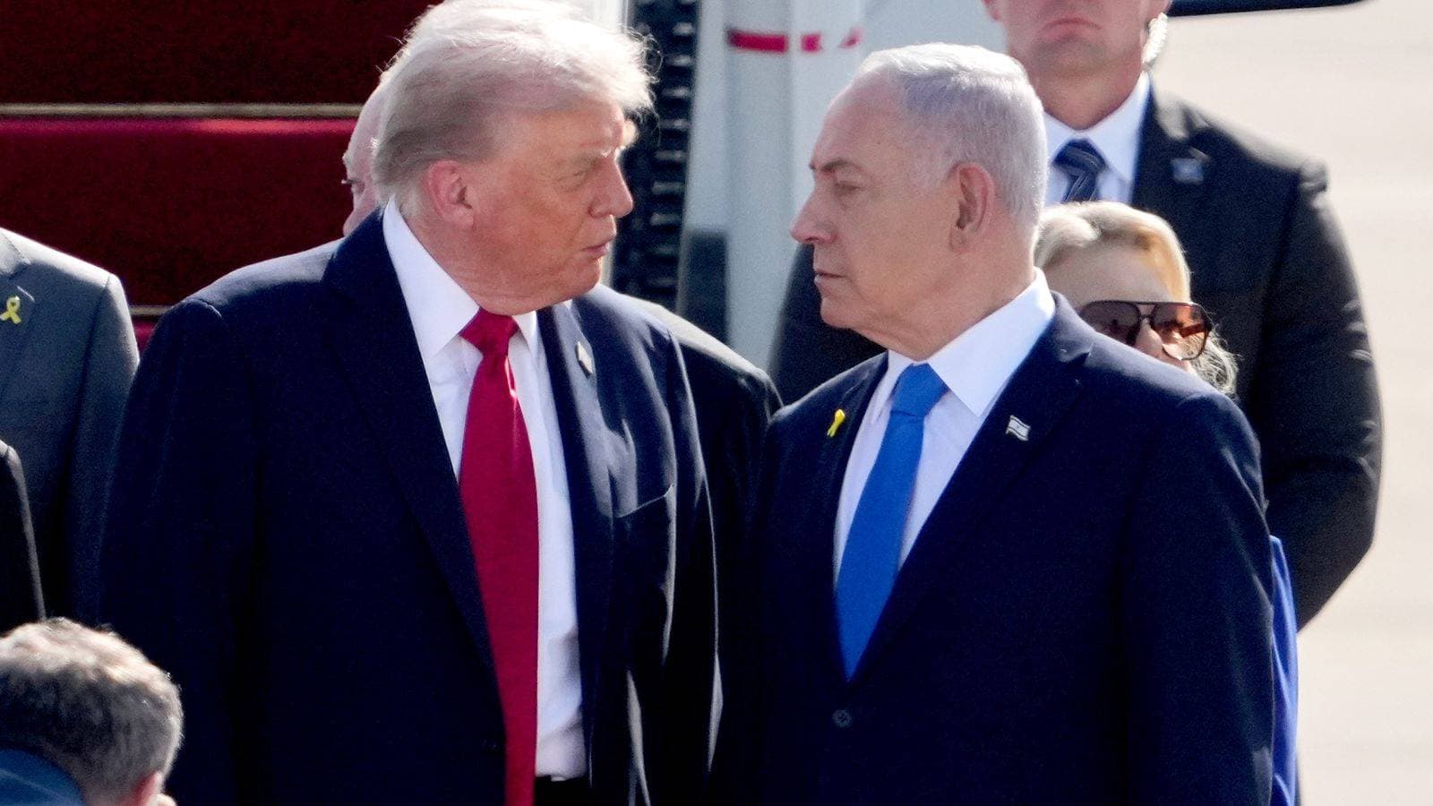 Gaza latest: Trump to address Knesset after arriving in Israel as all 20 living hostages freed