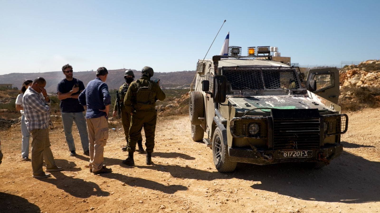 Defiance in the West Bank despite encroaching threat from ‘unwanted neighbours’