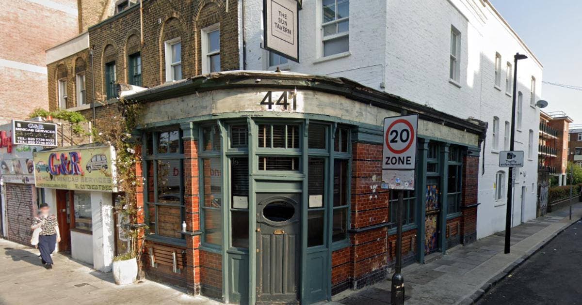 The Sun Tavern in Bethnal Green