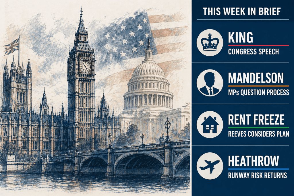 Britain’s day of royal diplomacy, Mandelson pressure and rent politics