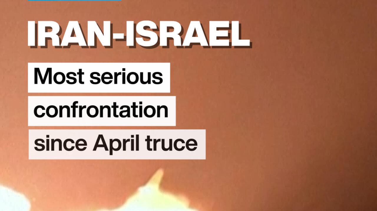 Iran and Israel launch mutual attacks amid rising tensions and ceasefire breach