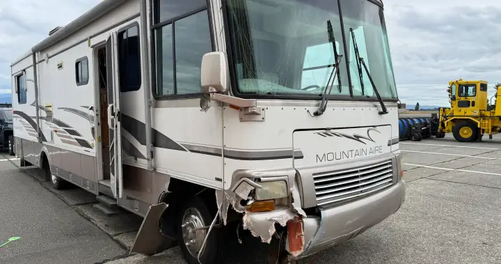 Man charged after driving motorhome onto Abbotsford airport runway