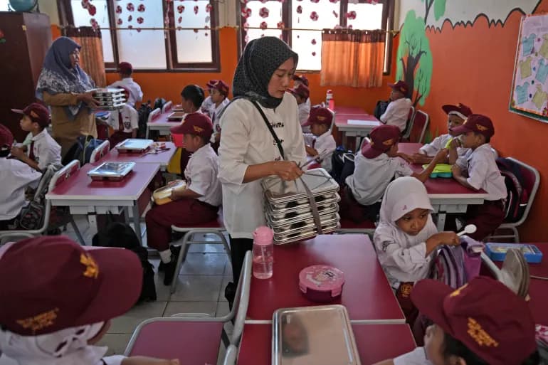 Indonesia’s free meals programme faces corruption and waste allegations