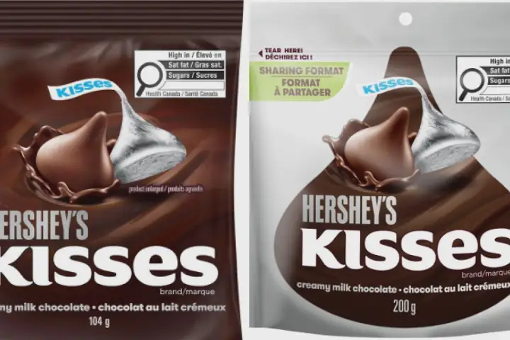 Hershey's recalls some Creamy Milk Chocolate Kisses in Canada due to undeclared almonds