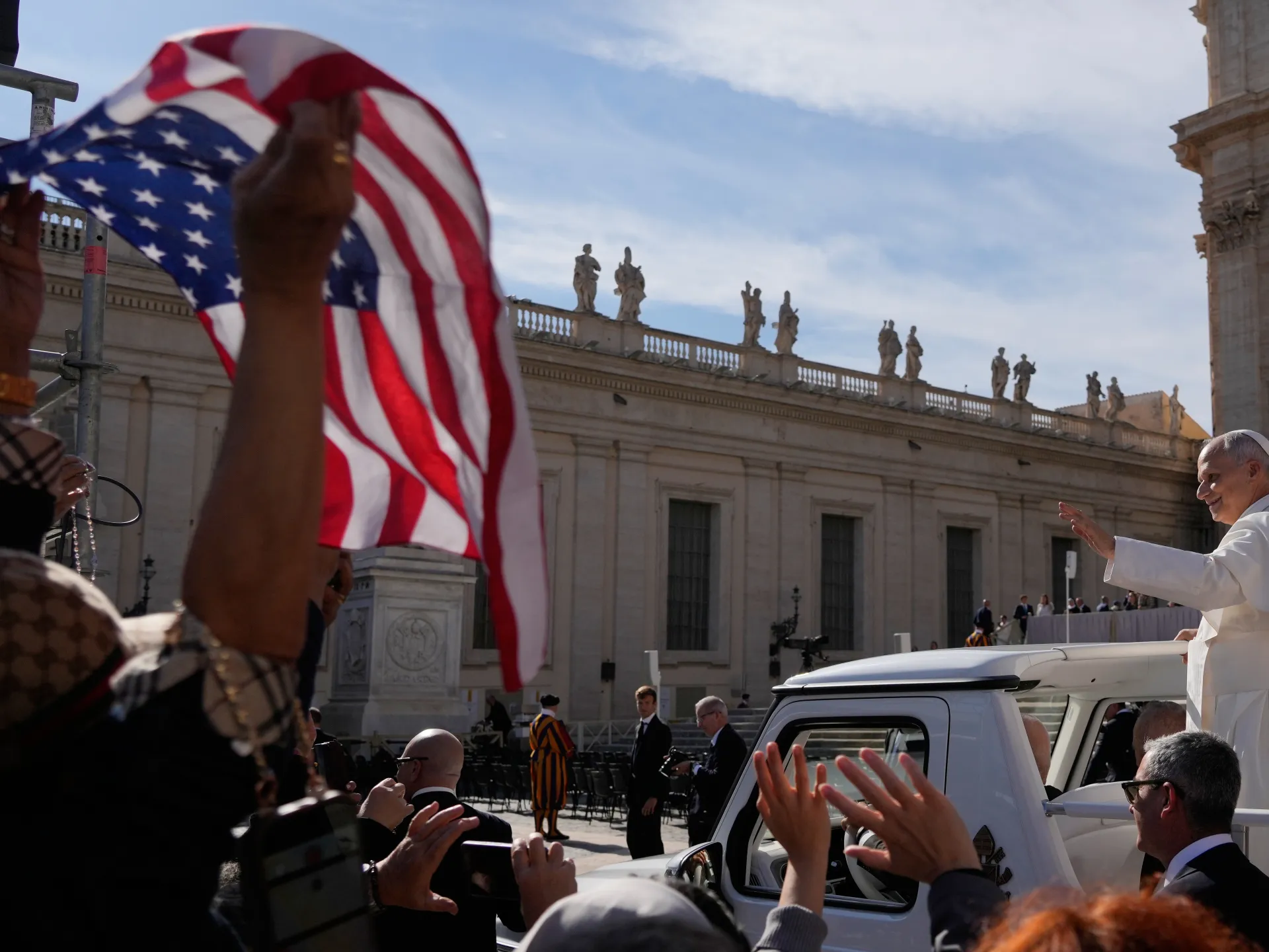 Pope Leo becomes first pontiff to vote in US general election in Chicago