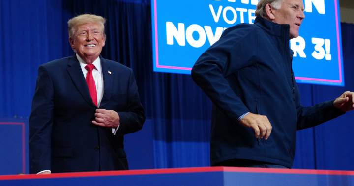 Trump suggests trade war with Canada could conclude soon at rally