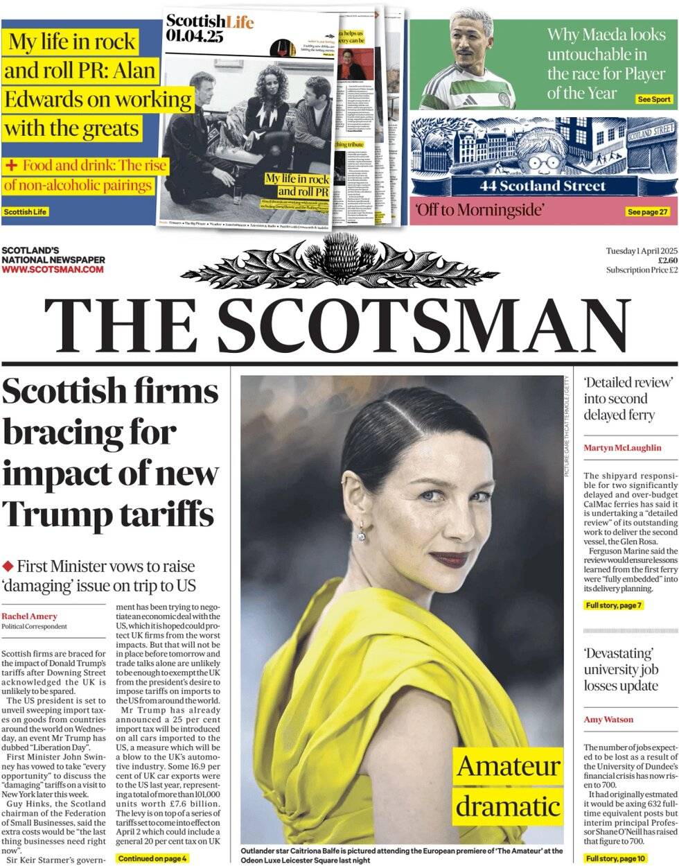 Scottish firms bracing for impact of new Trump tariffs