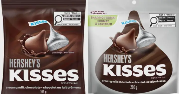 Hershey’s recalls some Creamy Milk Chocolate Kisses in Canada due to undeclared almonds