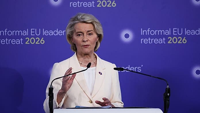 European Commission President Ursula von der Leyen announces “One Europe, One Market” strategy to integrate EU single market by 2027. European Commission President Ursula von der Leyen announces “One Europe, One Market” strategy to integrate EU single market by 2027.