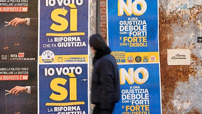 Polling stations open in Italy for referendum on judicial reform Polling stations open in Italy for referendum on judicial reform