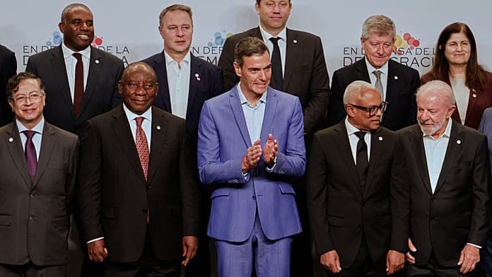 Spanish PM hosts progressive conference in Barcelona against MAGA politics Spanish PM hosts progressive conference in Barcelona against MAGA politics