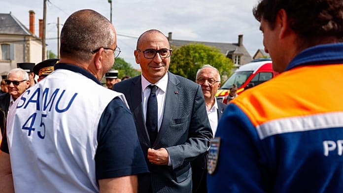 France's interior minister visits free party as government tightens laws