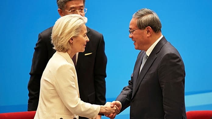 Beijing criticises EU strategy to reduce reliance on China for goods Beijing criticises EU strategy to reduce reliance on China for goods