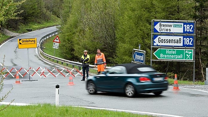Protest blocks key Austria-Italy highway amid demands for traffic action Protest blocks key Austria-Italy highway amid demands for traffic action