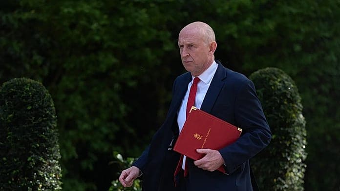 John Healey resigns as UK defence secretary over funding shortfalls John Healey resigns as UK defence secretary over funding shortfalls