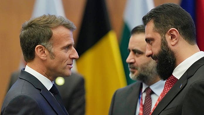 Macron visits Syria to discuss security and investment opportunities Macron visits Syria to discuss security and investment opportunities