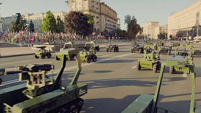 Ukraine showcases advanced military technology during Independence Day celebrations Ukraine showcases advanced military technology during Independence Day celebrations