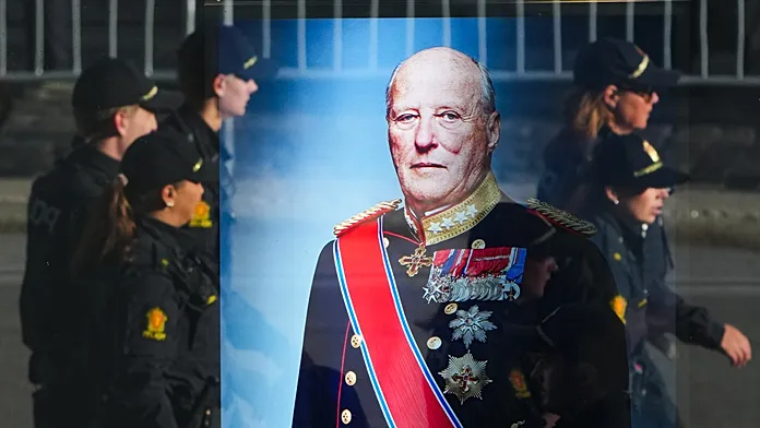 Norway holds minute of silence for King Harald V at his funeral