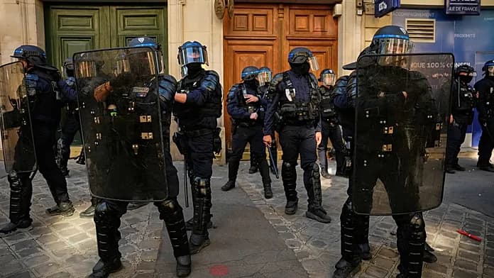 France suspends stun grenades at high school protests after serious injury