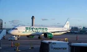 Frontier Airlines plane strikes pedestrian during takeoff at Denver airport Frontier Airlines plane strikes pedestrian during takeoff at Denver airport
