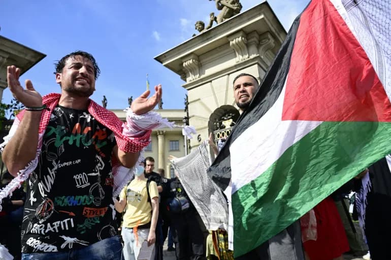 Palestinian solidarity rises at German universities amid calls to boycott Israeli ties