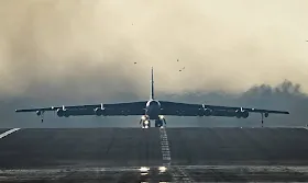 B-52 bomber crashes at California's Edwards Air Force Base killing 8 B-52 bomber crashes at California's Edwards Air Force Base killing 8