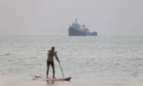 US strikes Iran in response to attack on cargo ship in Strait of Hormuz US strikes Iran in response to attack on cargo ship in Strait of Hormuz