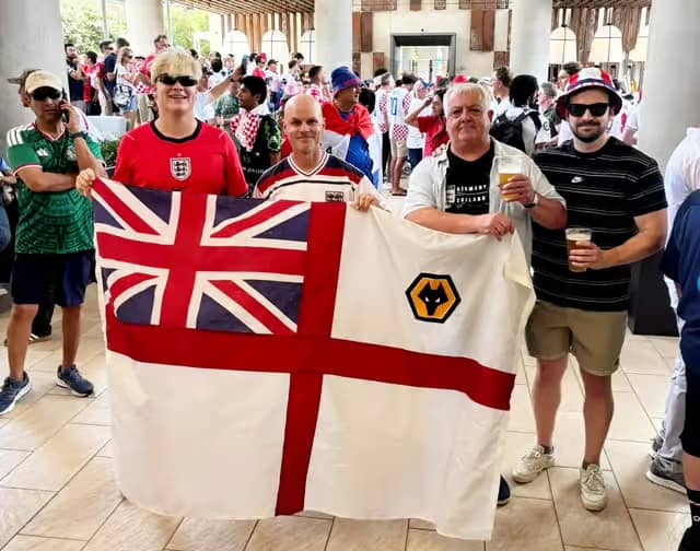 England fans from Mexico 1986 reunite in the USA