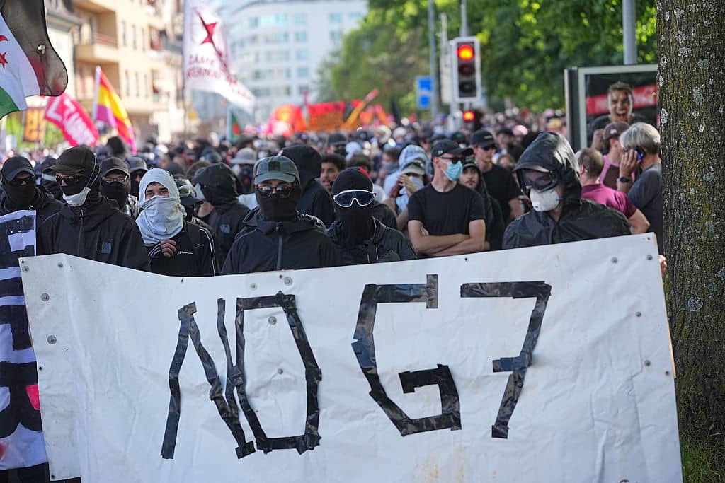 Thousands protest in Geneva ahead of G7 summit with world leaders