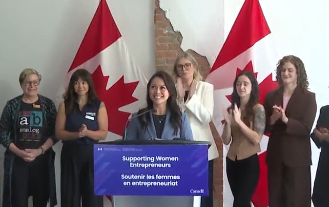 Federal funding of £173.7 million announced to support women in business in Canada