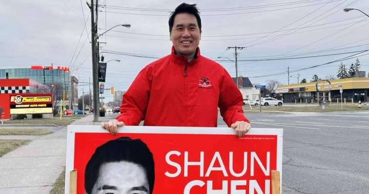 Liberal MP Shaun Chen announces resignation due to health issues stemming from car accident