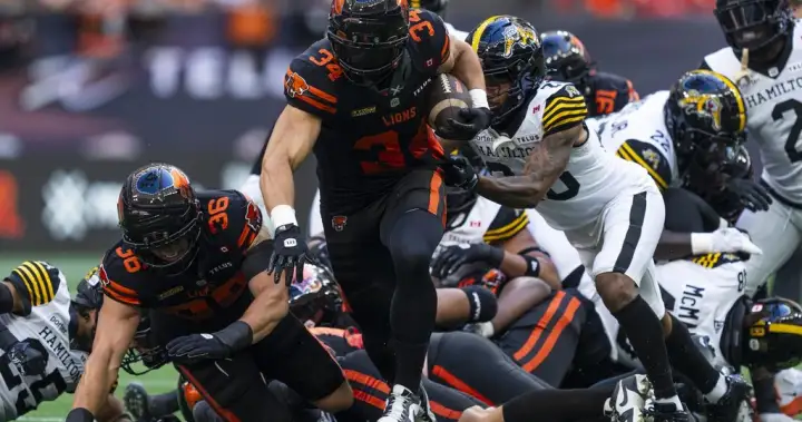 Horvath delivers strong performance for B.C. Lions in winning streak