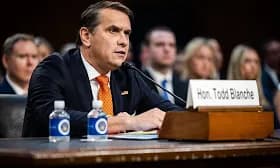 Todd Blanche rescinds $1.8 billion fund deal amid confirmation pressure Todd Blanche rescinds $1.8 billion fund deal amid confirmation pressure