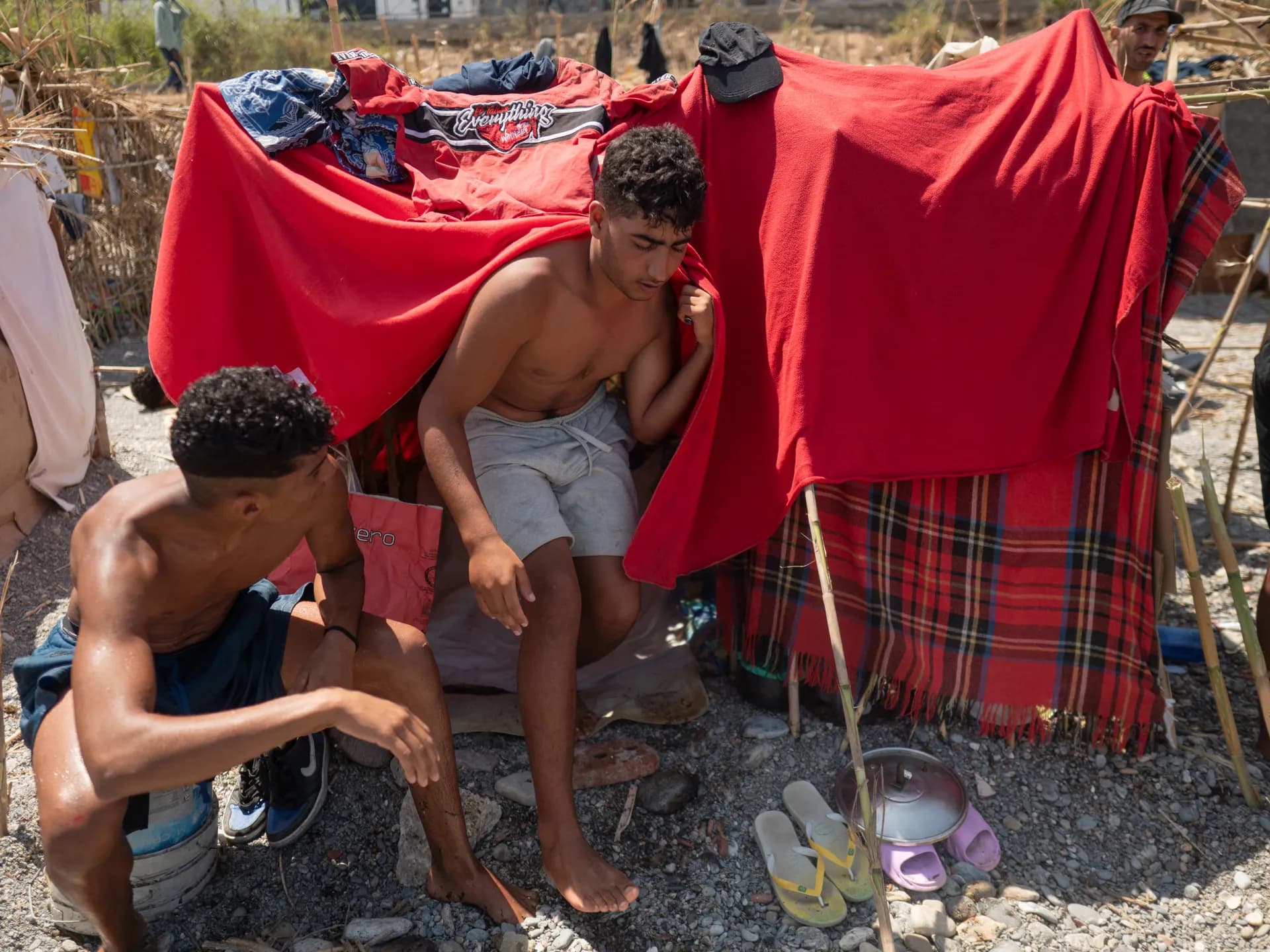 Moroccan police detain over 100 migrants attempting to reach Ceuta Moroccan police detain over 100 migrants attempting to reach Ceuta
