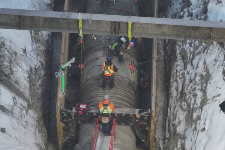 Bearspaw feeder main replacement nearing completion on schedule and budget