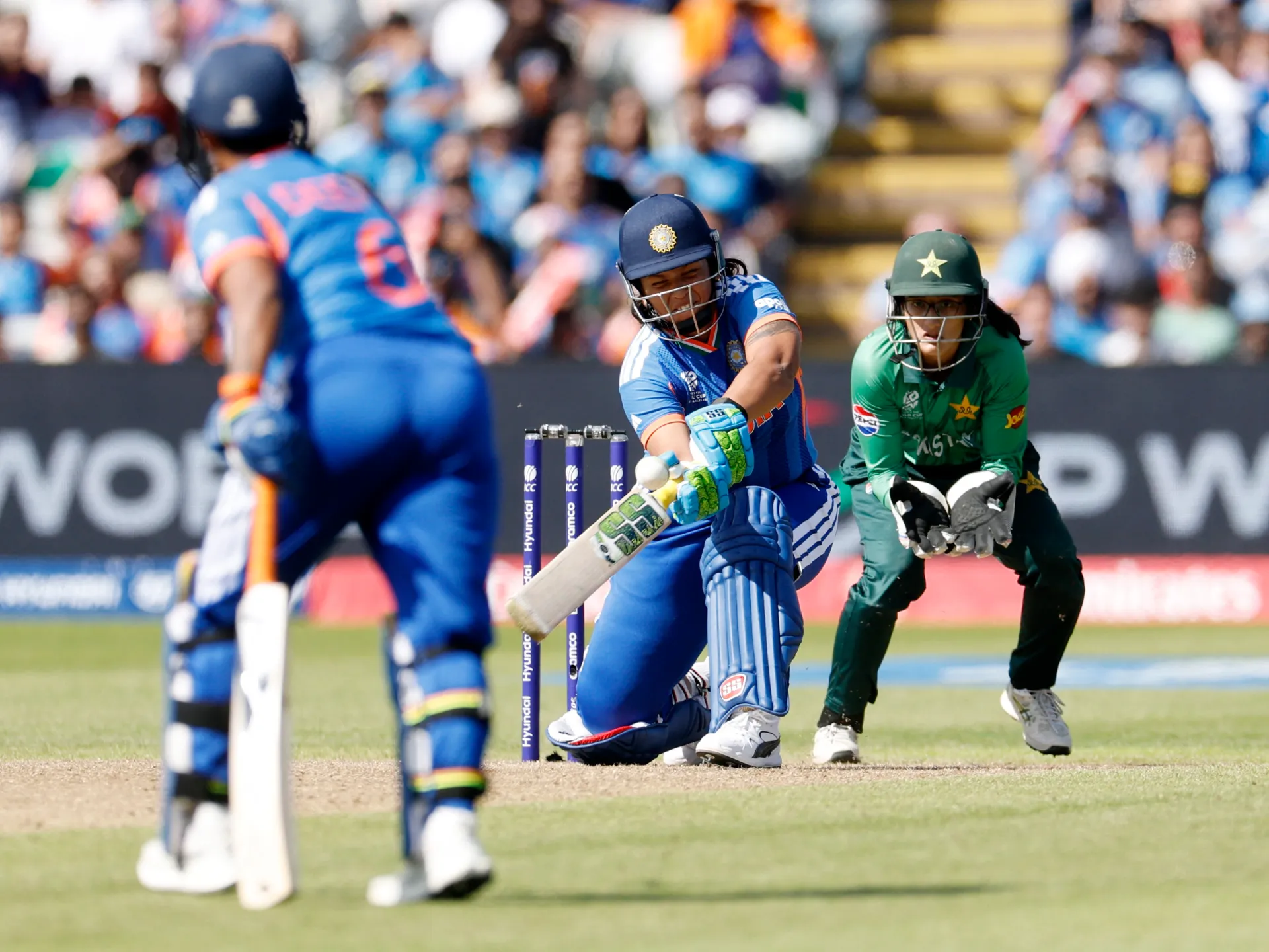 India faces Pakistan in Women's T20 Asia Cup Group A match in Dubai India faces Pakistan in Women's T20 Asia Cup Group A match in Dubai