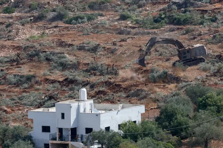 Israel bulldozes Palestinian-owned olive groves near Ramallah ahead of harvest Israel bulldozes Palestinian-owned olive groves near Ramallah ahead of harvest