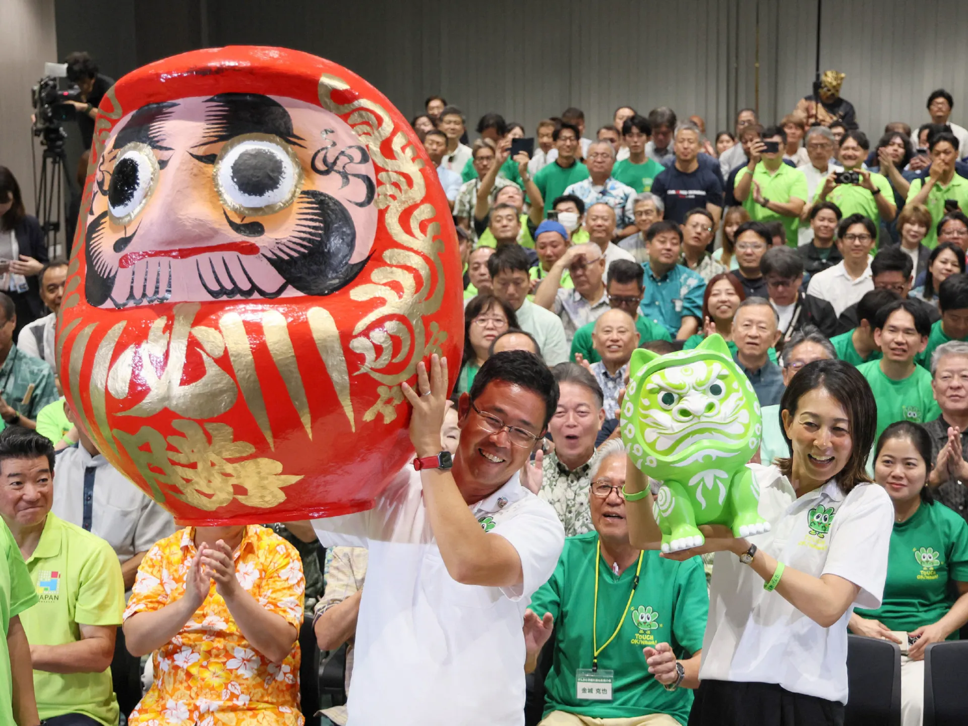 Genta Koja wins Okinawa gubernatorial election, defeating Denny Tamaki Genta Koja wins Okinawa gubernatorial election, defeating Denny Tamaki
